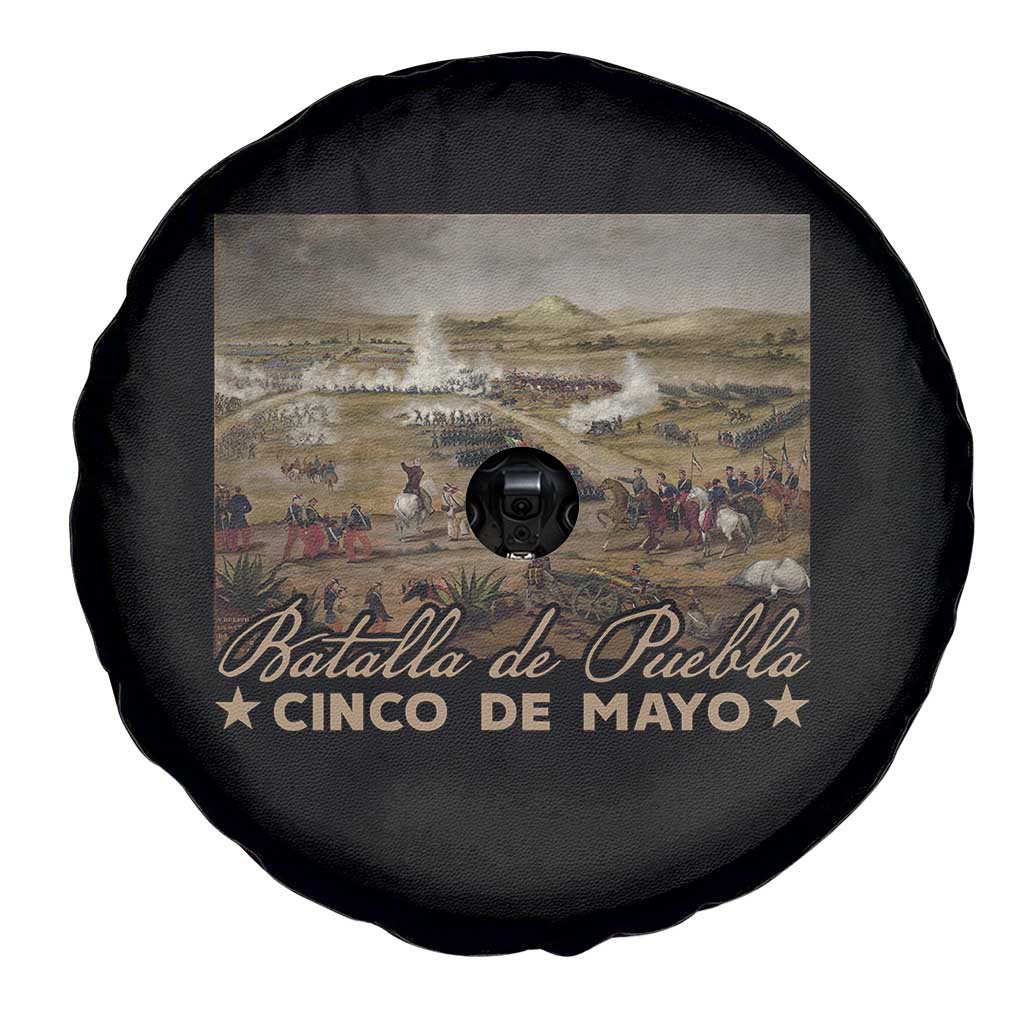 History Of Cinco De Mayo Batalla De Puebla Mexico Spare Tire Cover