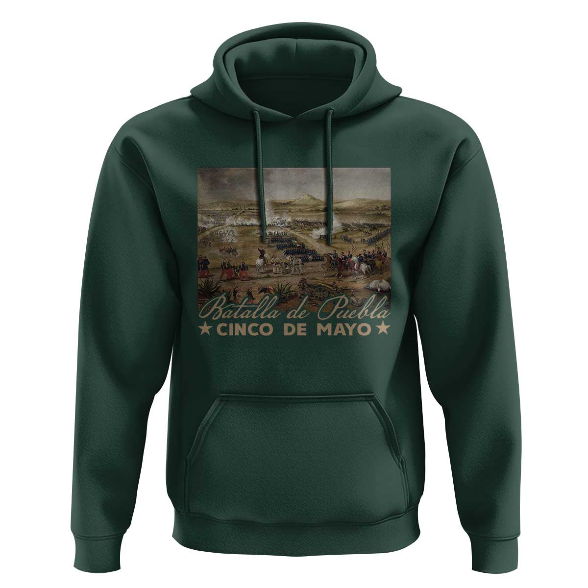 History Of Cinco De Mayo Batalla De Puebla Mexico Hoodie
