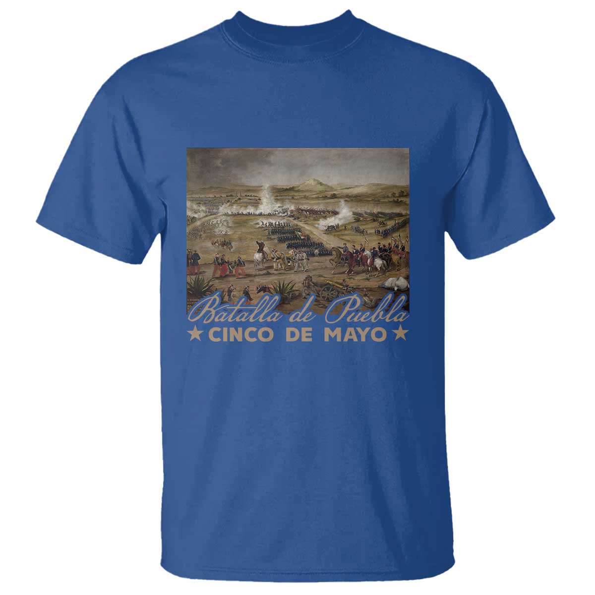 History Of Cinco De Mayo Batalla De Puebla Mexico T Shirt