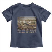 History Of Cinco De Mayo Batalla De Puebla Mexico Toddler T Shirt