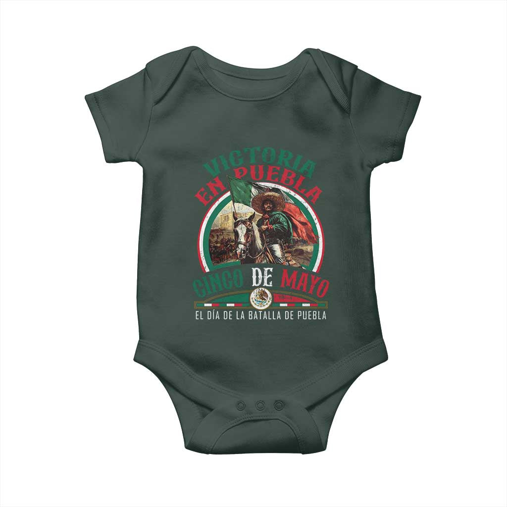 Victoria En Puebla Cinco De Mayo Baby Onesie Battle of Puebla History Of Mexico