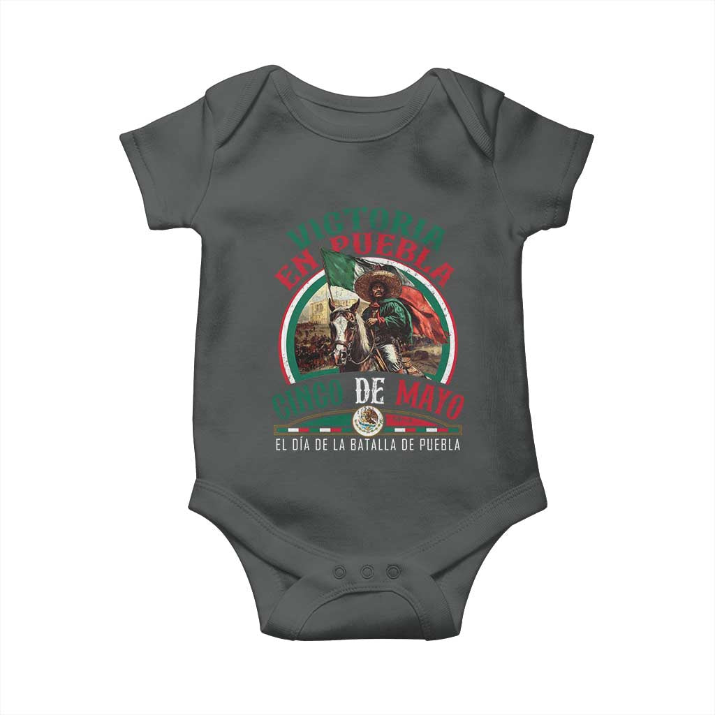 Victoria En Puebla Cinco De Mayo Baby Onesie Battle of Puebla History Of Mexico