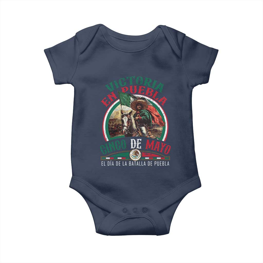 Victoria En Puebla Cinco De Mayo Baby Onesie Battle of Puebla History Of Mexico