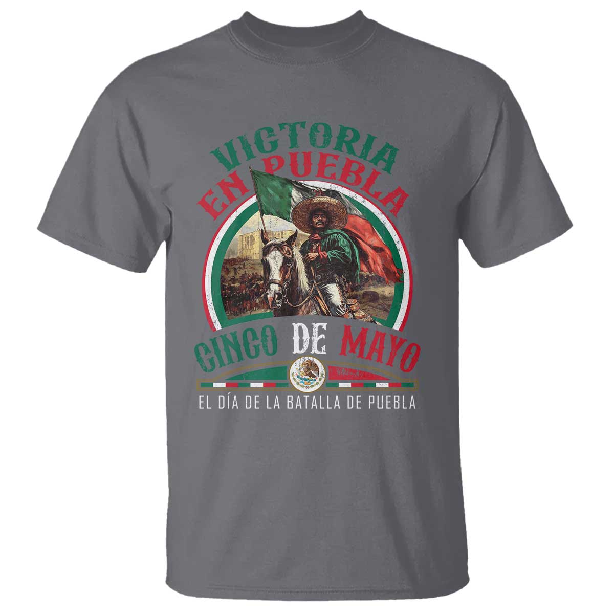 Victoria En Puebla Cinco De Mayo T Shirt Battle of Puebla History Of Mexico