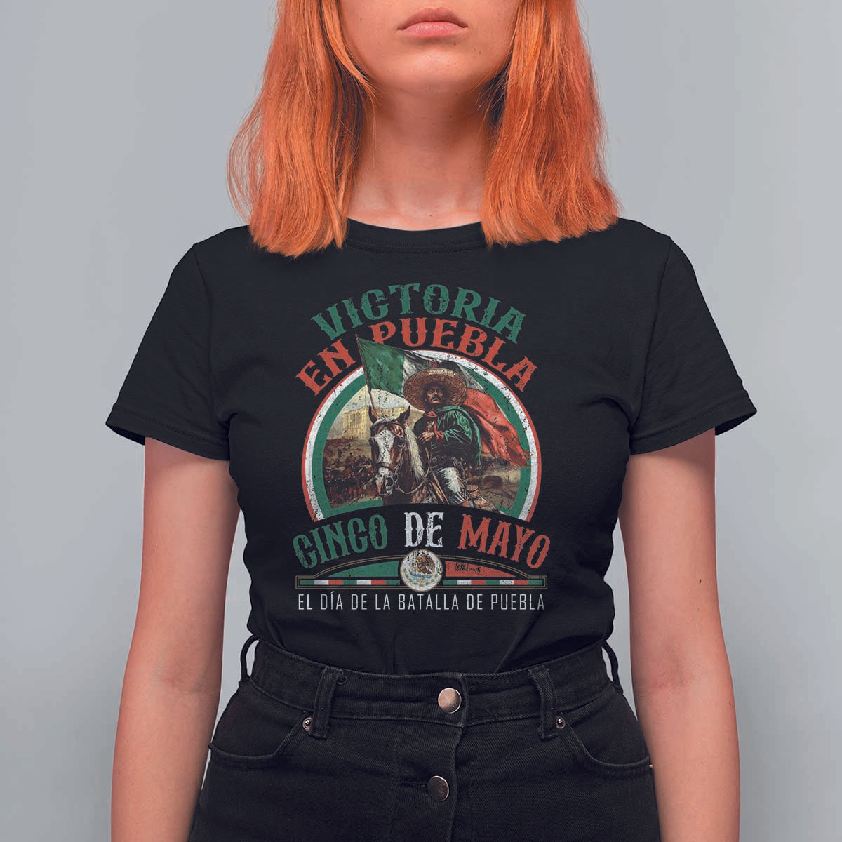 Victoria En Puebla Cinco De Mayo T Shirt For Women Battle of Puebla History Of Mexico