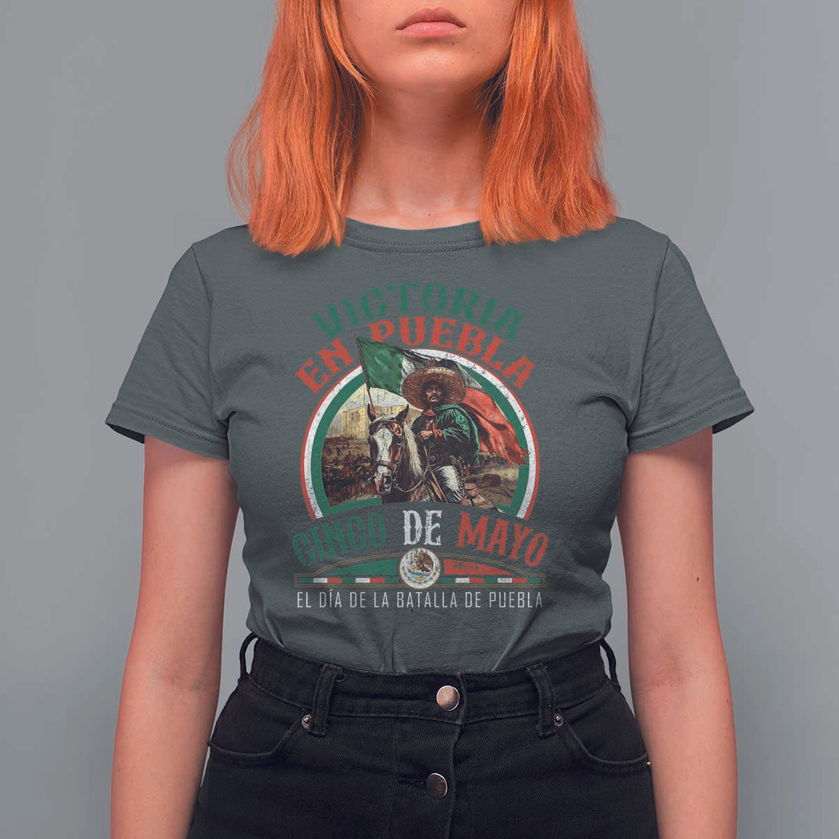 Victoria En Puebla Cinco De Mayo T Shirt For Women Battle of Puebla History Of Mexico