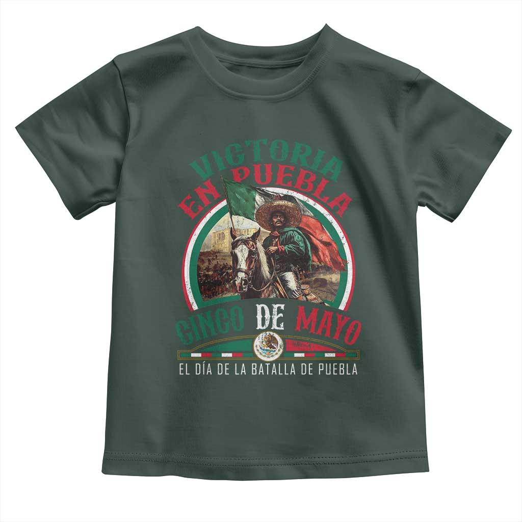 Victoria En Puebla Cinco De Mayo Toddler T Shirt Battle of Puebla History Of Mexico