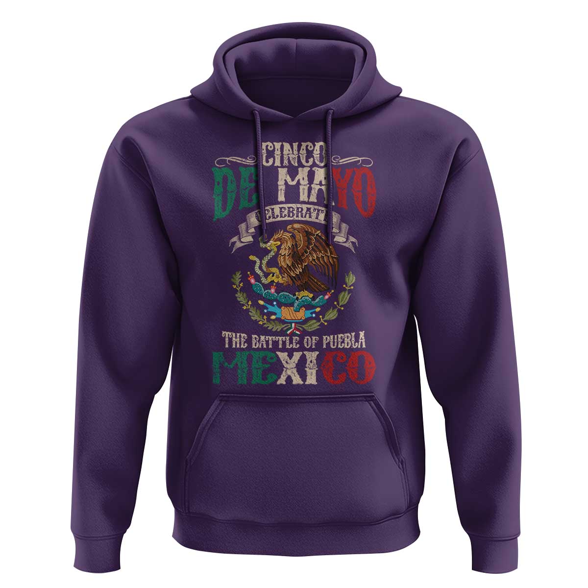 Cinco De Mayo Celebrate The Battle Of Puebla Mexico Hoodie Vintage Mexican Flag