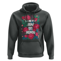 Spanish Latina Mom Hoodie La Mejor Mama Del Mundo Mother's Day Flowers