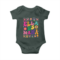 Funny Spanish Mom Baby Onesie Ella Es Mama Latina Mother's Day