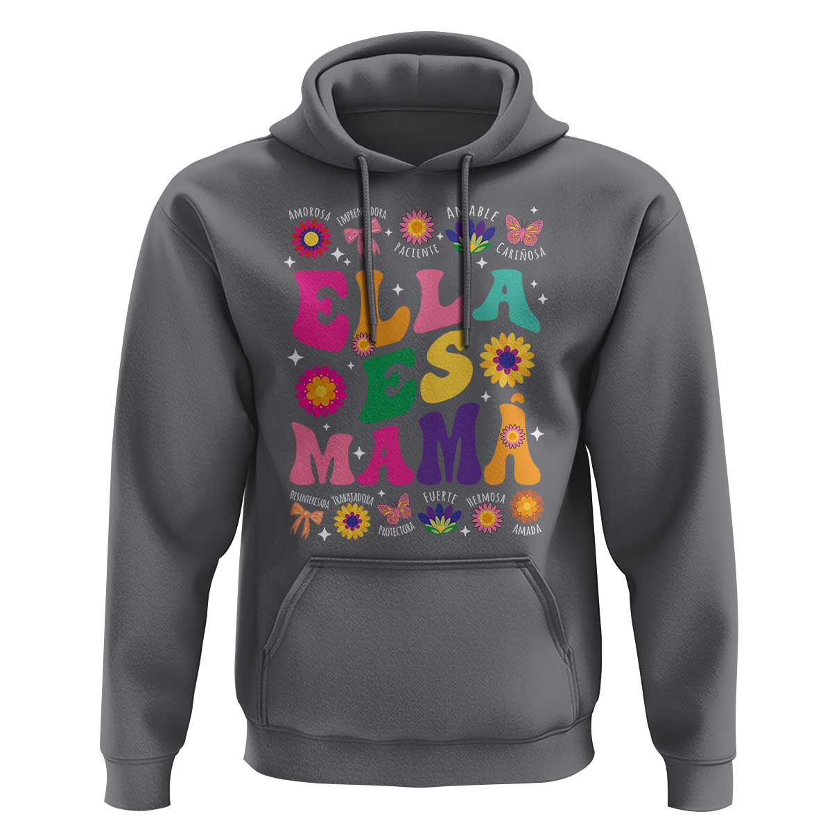 Funny Spanish Mom Hoodie Ella Es Mama Latina Mother's Day