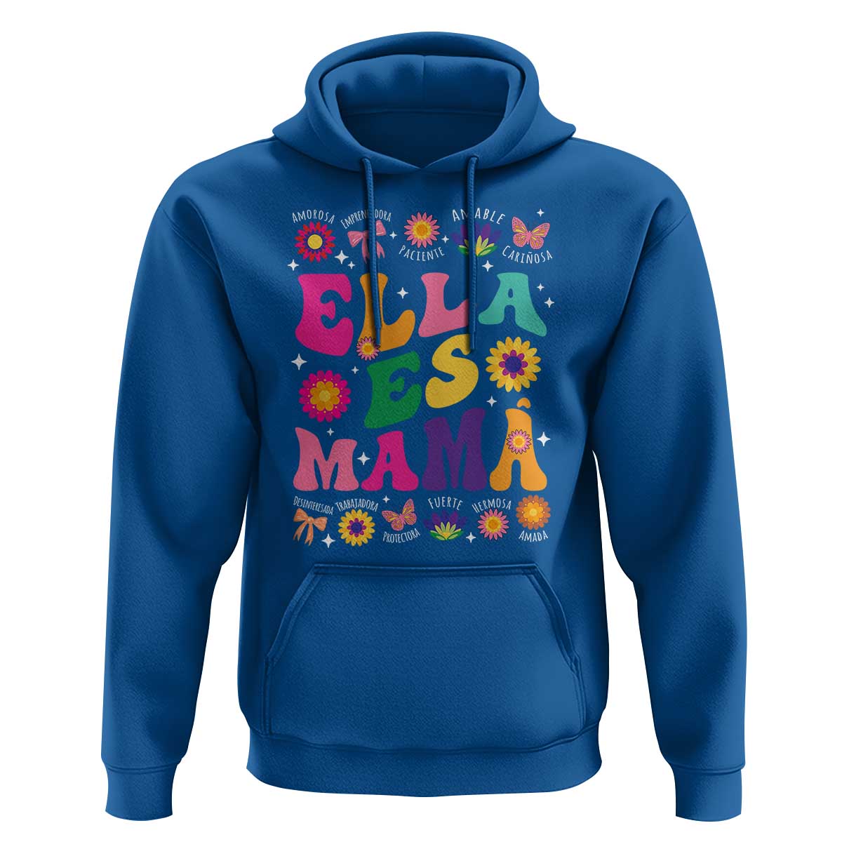 Funny Spanish Mom Hoodie Ella Es Mama Latina Mother's Day