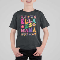 Funny Spanish Mom T Shirt For Kid Ella Es Mama Latina Mother's Day