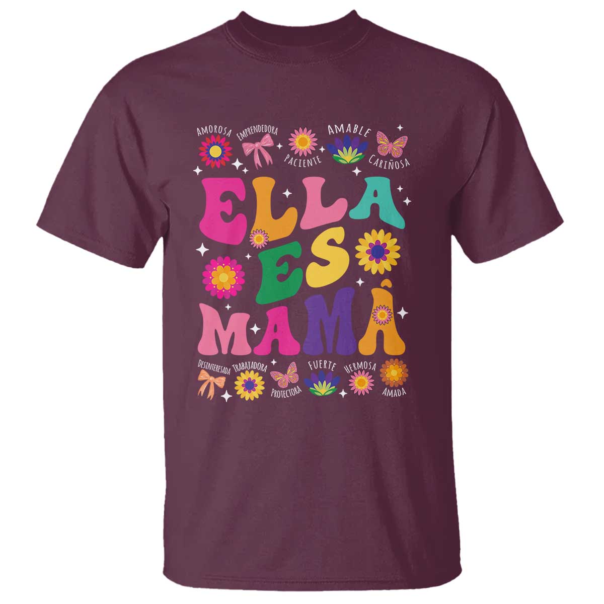 Funny Spanish Mom T Shirt Ella Es Mama Latina Mother's Day