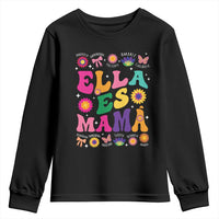 Funny Spanish Mom Youth Sweatshirt Ella Es Mama Latina Mother's Day