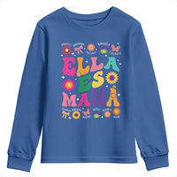 Funny Spanish Mom Youth Sweatshirt Ella Es Mama Latina Mother's Day