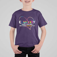Equality Hurts No One You Stupid Orange Fuck T Shirt For Kid