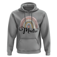 Funny Spanish Latina Mom Madre Hoodie Cute Rainbow