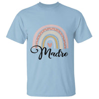 Funny Spanish Latina Mom Madre T Shirt Cute Rainbow