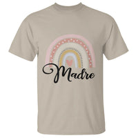 Funny Spanish Latina Mom Madre T Shirt Cute Rainbow