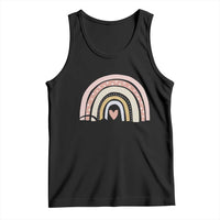 Funny Spanish Latina Mom Madre Tank Top Cute Rainbow