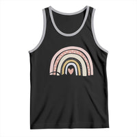Funny Spanish Latina Mom Madre Tank Top Cute Rainbow