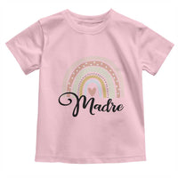 Funny Spanish Latina Mom Madre Toddler T Shirt Cute Rainbow