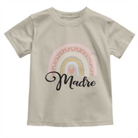 Funny Spanish Latina Mom Madre Toddler T Shirt Cute Rainbow