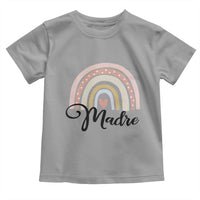Funny Spanish Latina Mom Madre Toddler T Shirt Cute Rainbow