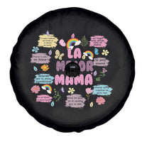 Funny La Mejor Mama Spare Tire Cover Spanish Latina Mother's Day