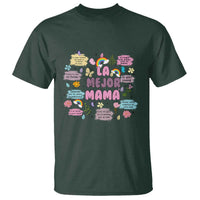 Funny La Mejor Mama T Shirt Spanish Latina Mother's Day