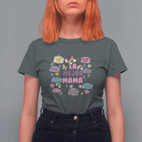 Funny La Mejor Mama T Shirt For Women Spanish Latina Mother's Day