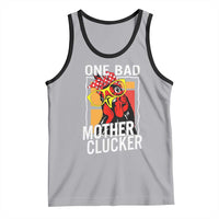 Funny One Bad Mother Clucker Tank Top Chicken Hen Mother's Day