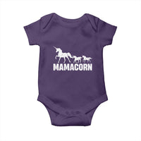 Funny Mama Unicorn Baby Onesie Mamacorn Mother's Day
