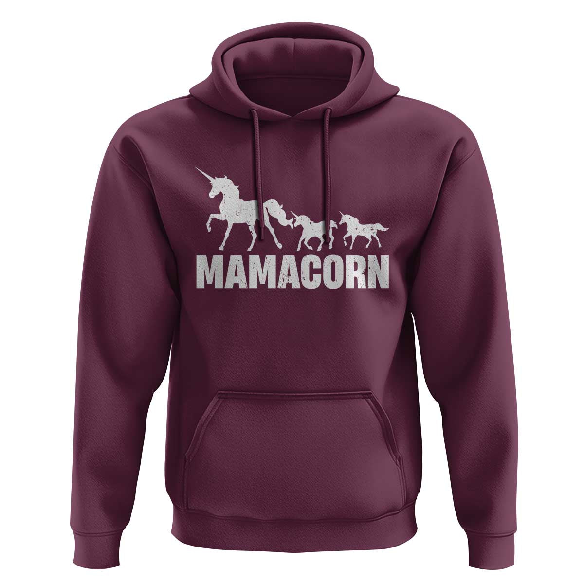 Funny Mama Unicorn Hoodie Mamacorn Mother's Day