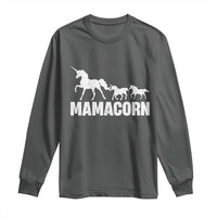 Funny Mama Unicorn Long Sleeve Shirt Mamacorn Mother's Day