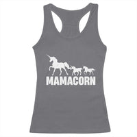 Funny Mama Unicorn Racerback Tank Top Mamacorn Mother's Day