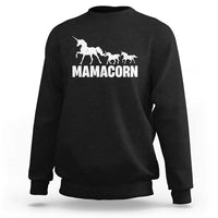 Funny Mama Unicorn Sweatshirt Mamacorn Mother's Day