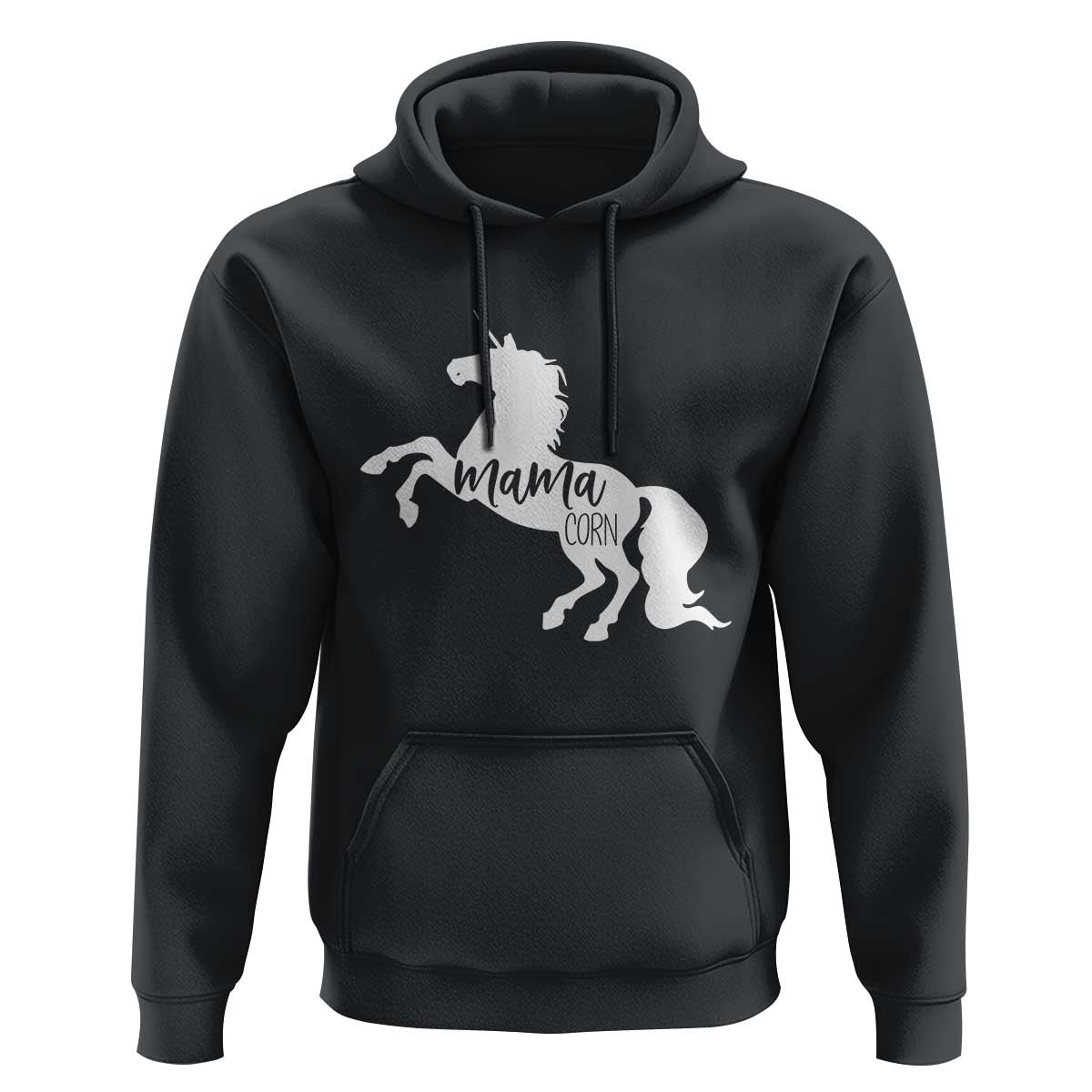 Funny Mama Unicorn Hoodie Mamacorn Mommy Mother's Day