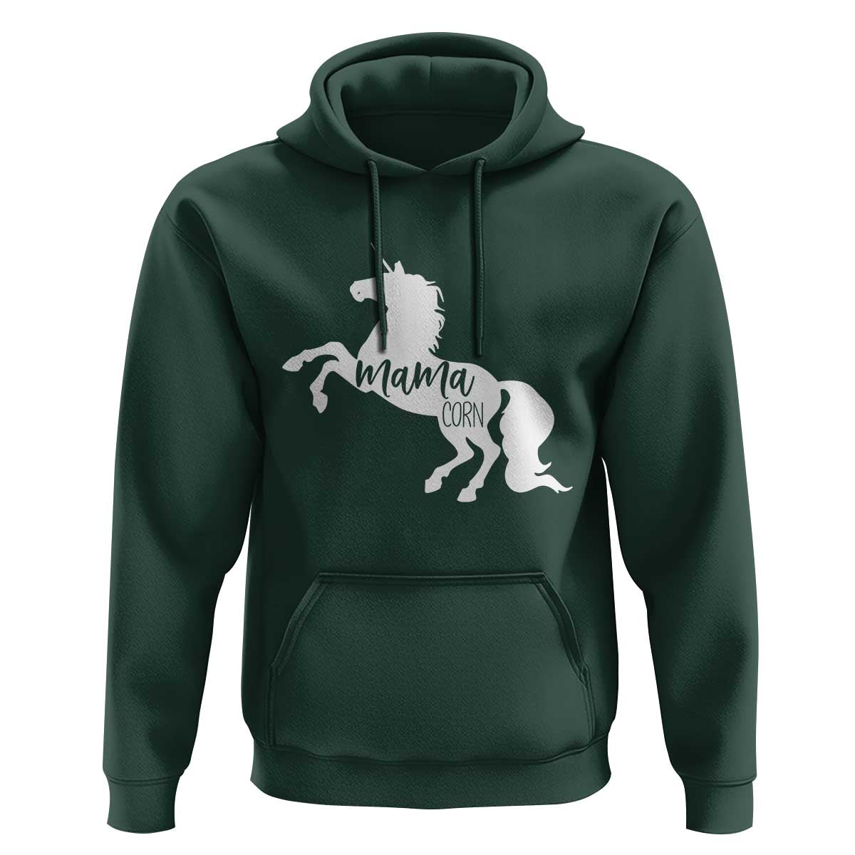 Funny Mama Unicorn Hoodie Mamacorn Mommy Mother's Day