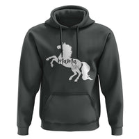 Funny Mama Unicorn Hoodie Mamacorn Mommy Mother's Day
