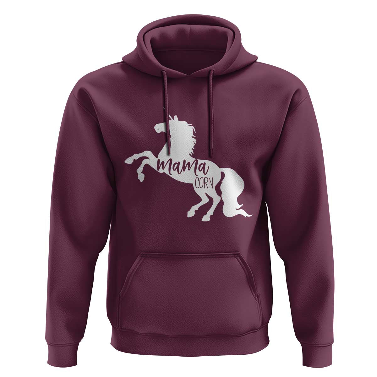 Funny Mama Unicorn Hoodie Mamacorn Mommy Mother's Day