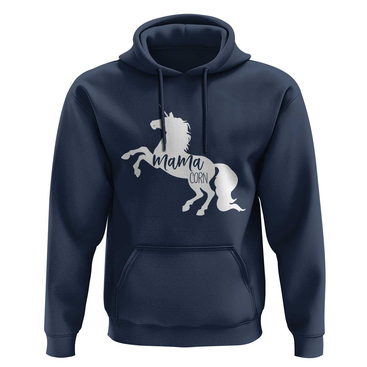 Funny Mama Unicorn Hoodie Mamacorn Mommy Mother's Day
