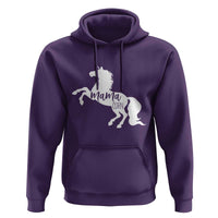 Funny Mama Unicorn Hoodie Mamacorn Mommy Mother's Day
