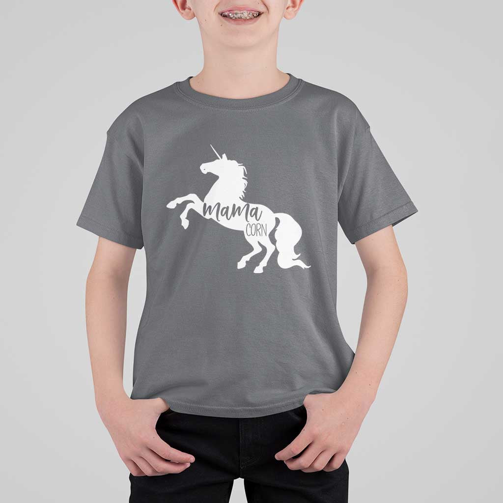 Funny Mama Unicorn T Shirt For Kid Mamacorn Mommy Mother's Day