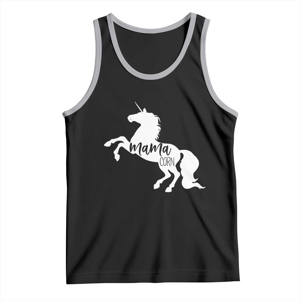 Funny Mama Unicorn Tank Top Mamacorn Mommy Mother's Day