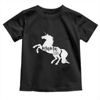 Funny Mama Unicorn Toddler T Shirt Mamacorn Mommy Mother's Day
