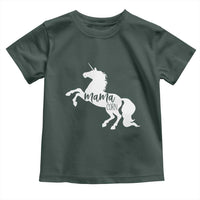 Funny Mama Unicorn Toddler T Shirt Mamacorn Mommy Mother's Day