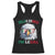 Funny Relax Gringo I'm Legal Racerback Tank Top Cinco De Mayo Mexican Immigrant Bald Eagle