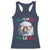 Funny Relax Gringo I'm Legal Racerback Tank Top Cinco De Mayo Mexican Immigrant Bald Eagle
